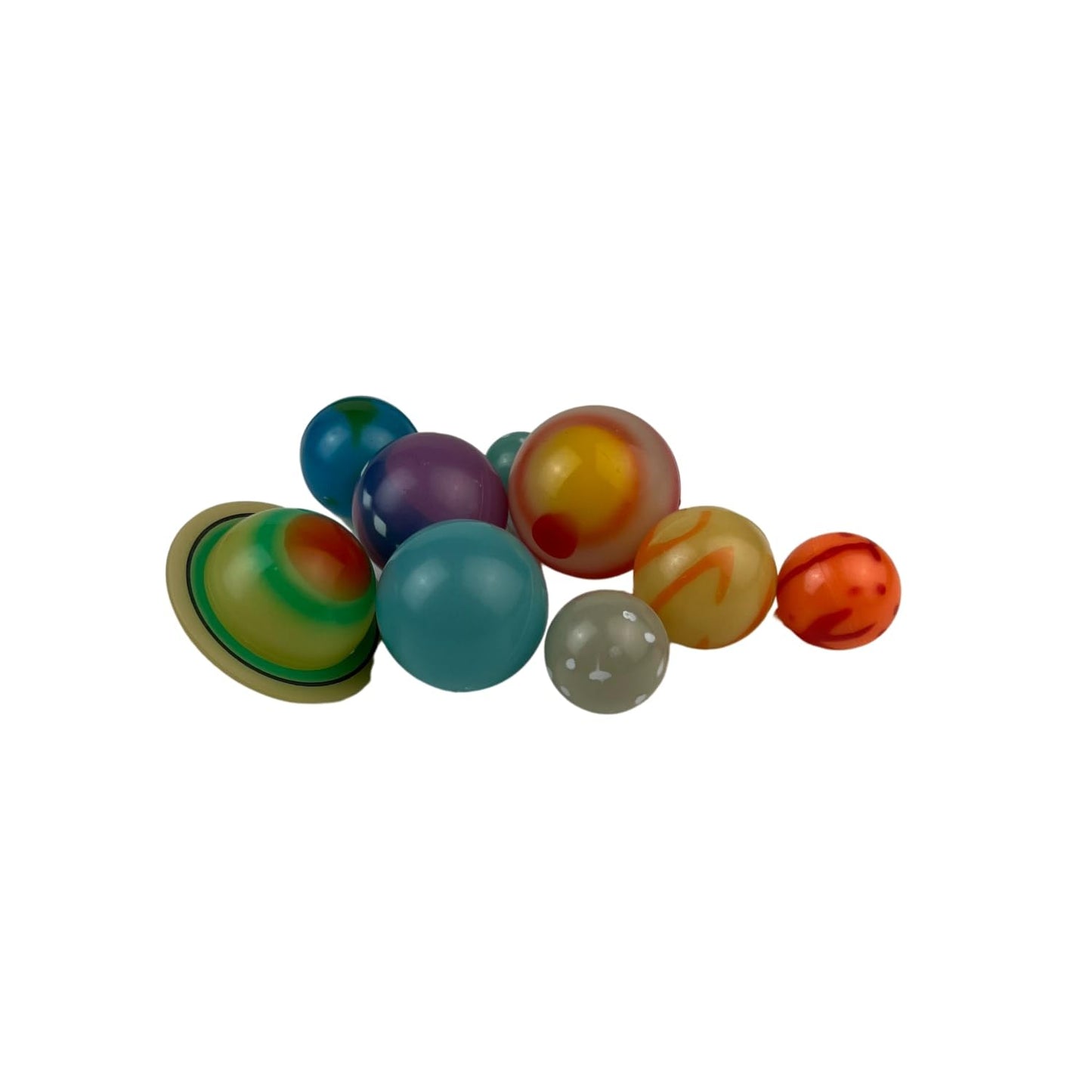 University Games 3D Glow in the Dark Planets in a Tube - Fun Educational Toy for Kids Ages 5 and Up, One Color, Item Size 19464