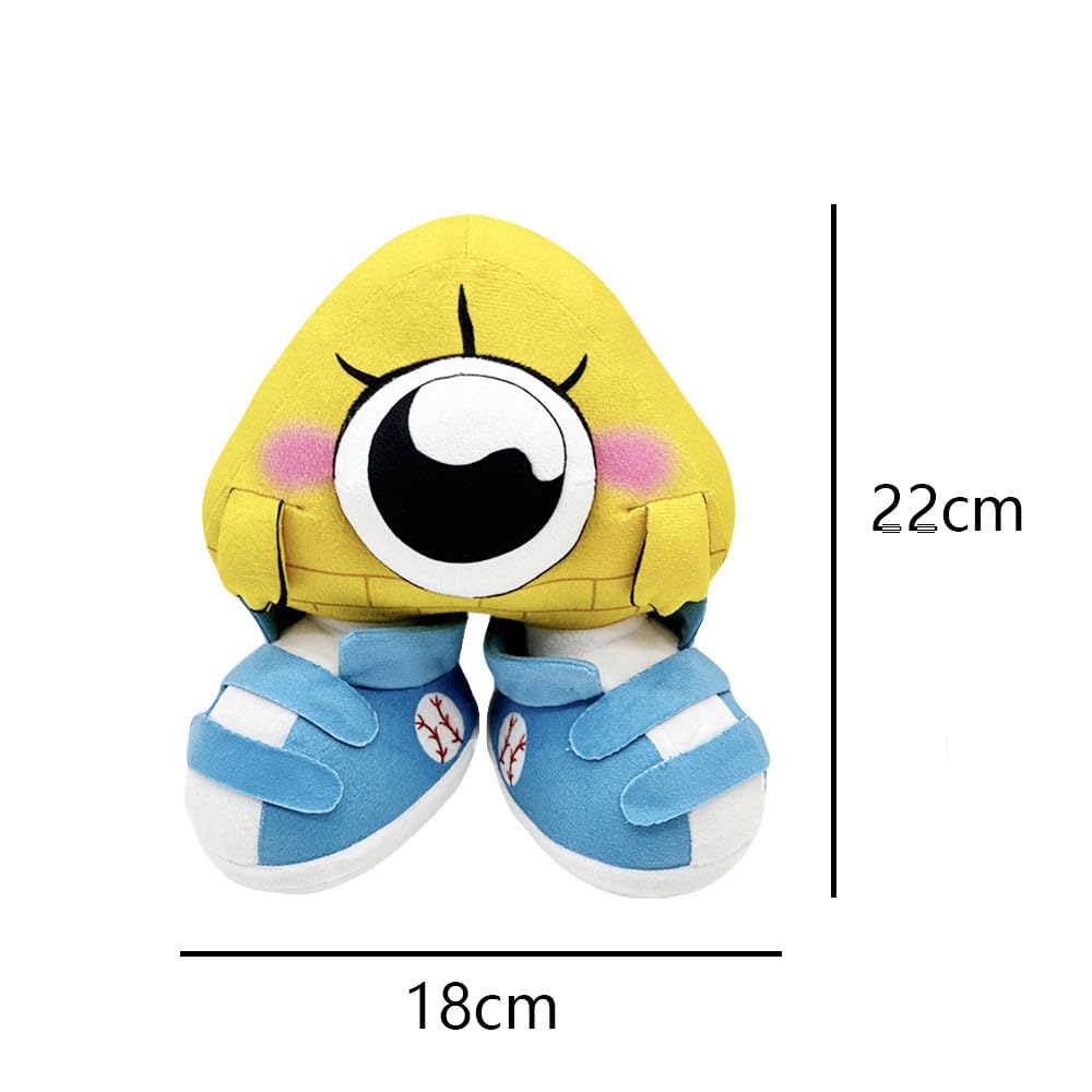 8Inch Baby Bill Cipher Plush Plushies Toy,Cute Lalalala Soft Gravity Falls Stuffed Animal Doll Pillows Gift Merch For Game Fans Boys Girls Kids (8'' Baby Bill)