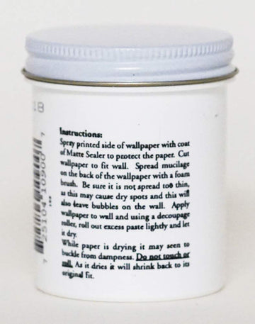 Dollhouse Miniature Wallpaper Mucilage