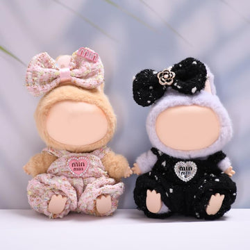 LYBHYQTII Clothes for 17cm Dolls Accessories Luxury Chic Style Set for 17cm Dolls High-End Fashion Doll Outfit with Accessories