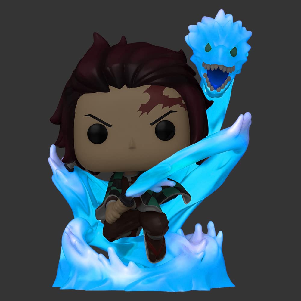 Pop! Animation: Demon Slayer - Tanjiro With Dragon (Exclusive) (Glow In The Dark)