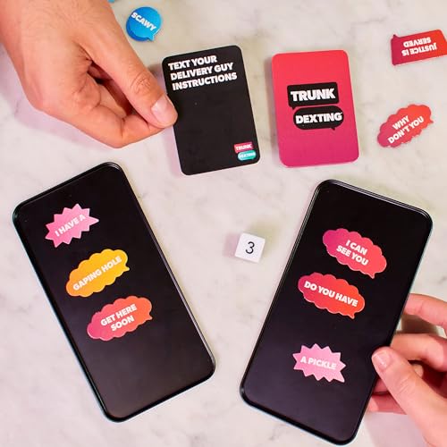 WHAT DO YOU MEME? Trunk Dexting Word Magnet Game - Cardstock, Black, Model TD4030