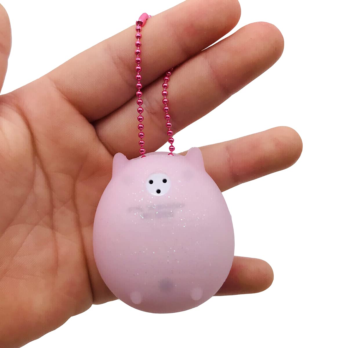 Protective Silicone Case Cover For Tamagotchi Hello Kitty 42892/42891 With Color Chain(Only Cover) (Pink)