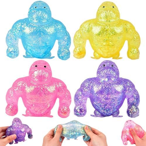 Taba Squishy, Squishy, Gorilla Squishy Toy, Malt Sugar Squishy Taba Toys for Office, Tactile Sensory Toys for Adults and Student