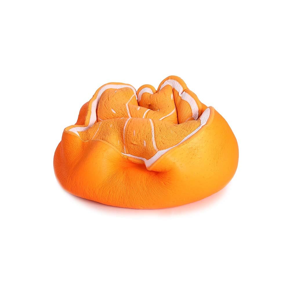 Anboor 10 Inches Squishies Orange Jumbo Kawaii Soft Slow Rising Scented Big Fruit Squishies Stress Relief Kid Toys Decoration Pr