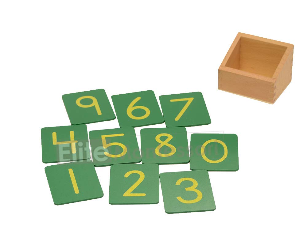 Elite Montessori Sandpaper Numbers (Regular)