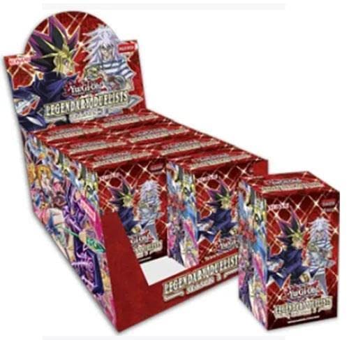 YU-GI-OH! Trading Cards Legendary Duelist Season 3 Booster Box - 8 Mini-Boxes, Multicolor, Cardstock