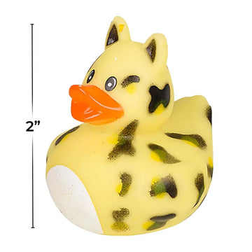 Rhode Island Novelty 2'' Zoo Animal Rubber Duckies