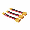 OliYin 3pcs Male XT-60 to Female XT-30 Connector Adapter for Turnigy Drone XT30 XT60 FPV Cable 16awg 1.96inch(Pack of 3)