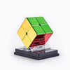 LiangCuber 2x2 Magnetic Speed Cube - Stickerless Shiny Reflective Puzzle, Model: LiangCube-2x2-001