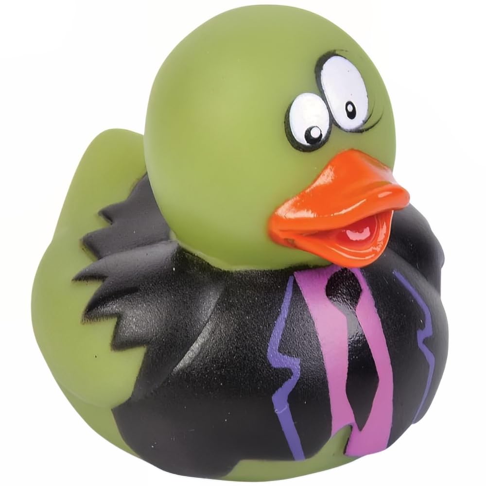 2-Inch Zombie Rubber Duckies (Bulk Pack Of 12 Ducks)