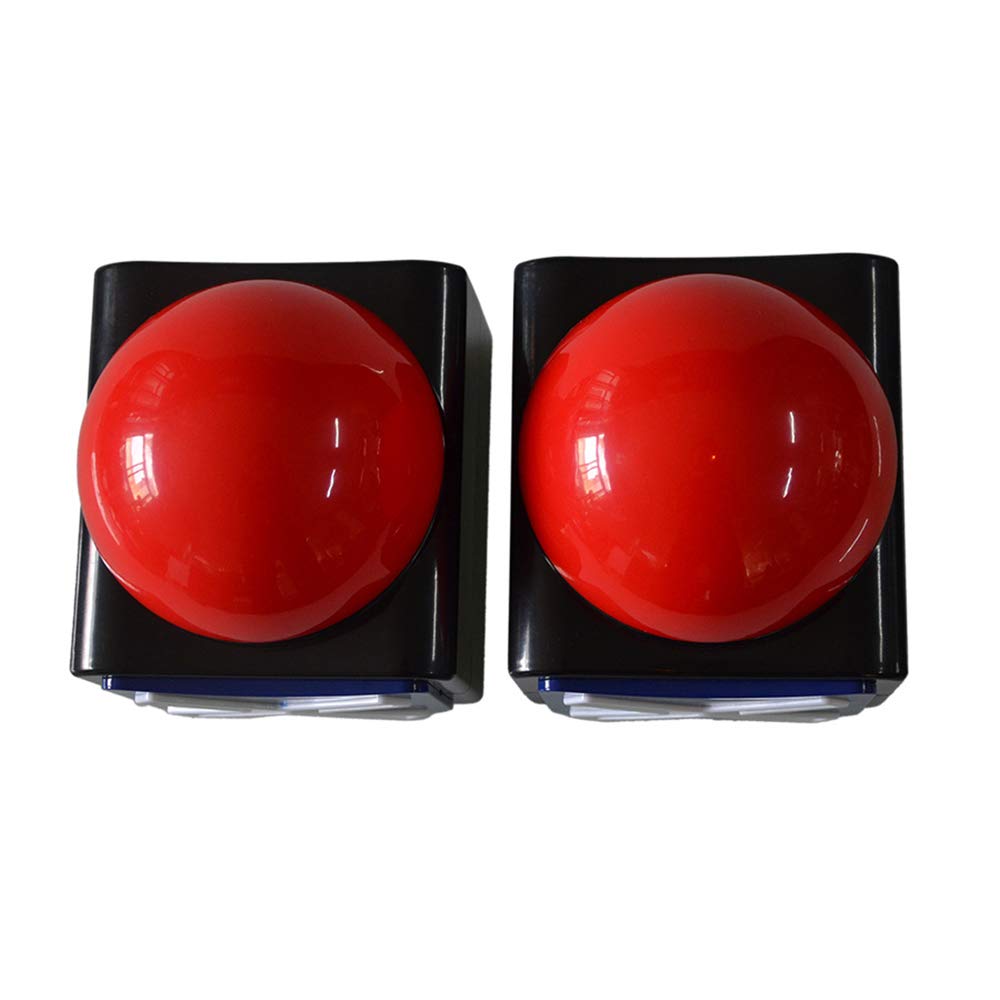 Doxishruky Pack Of 4 Game Answer Buzzer Alarm Button Box With Sound Light Party Contest Prop Toy For Trivia Quiz Game