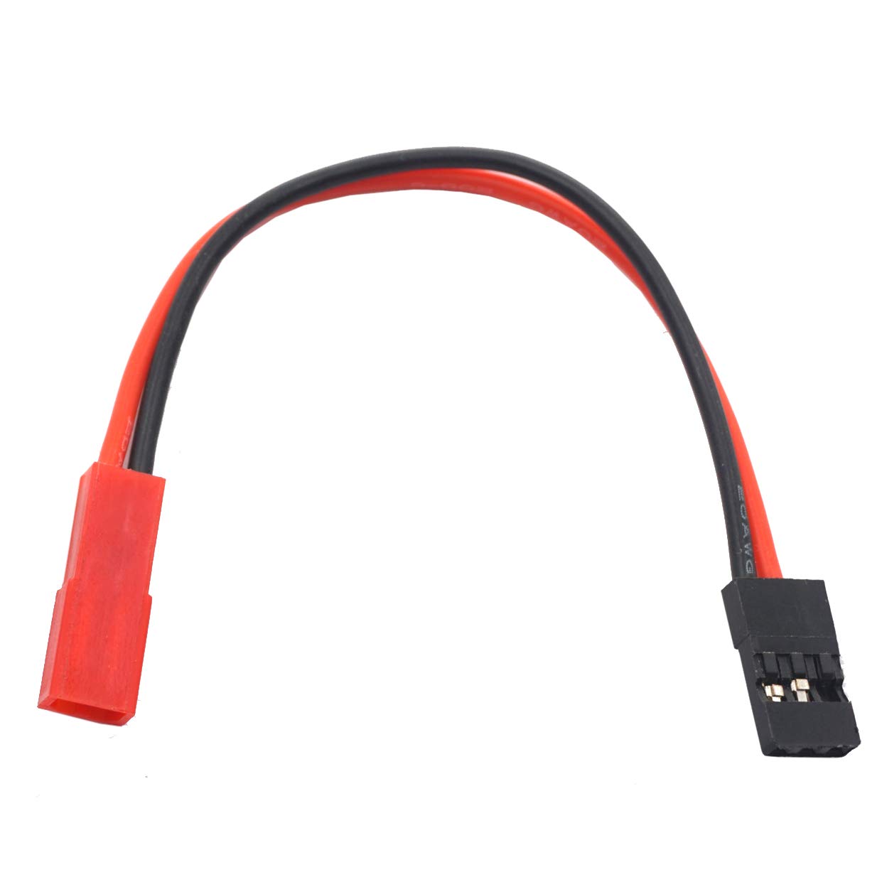 2Pairs Vgoohobby 10CM JST Plug to JR Connector Male Female Cable Servo Adapter Wire for RC Plane Helicopter Car
