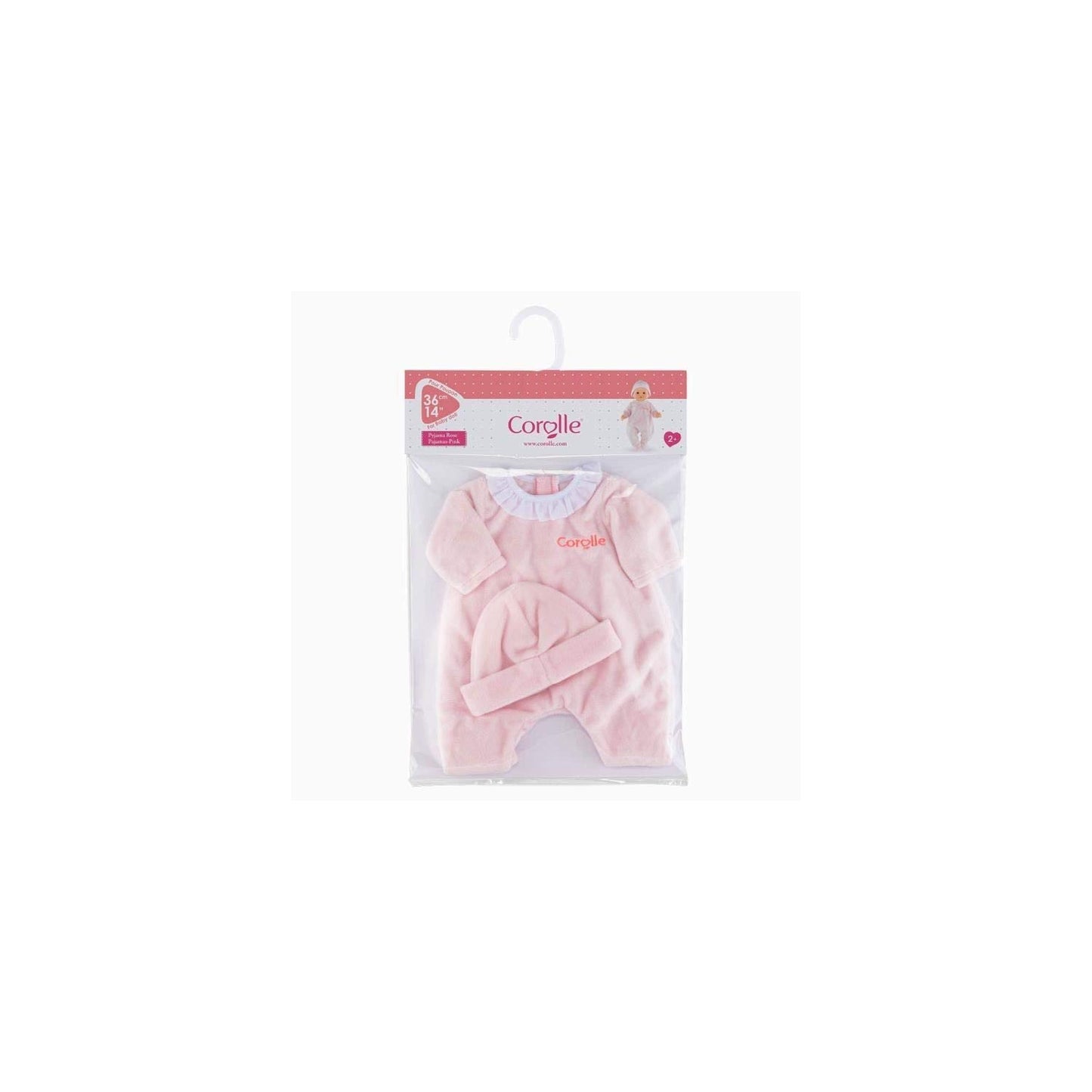 Corolle Mon Classique Pink Pajamas Baby Doll, 14'