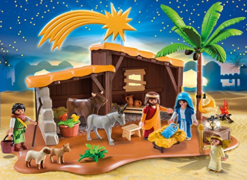Playmobil Nativity Stable With Manger Play Set