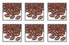 Beistle , 6 Packages Fanci-Fetti Footballs, 1 Ounce In Package, Total of 6 Ounces Confetti