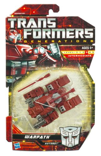 Hasbro Transformers Deluxe Generations Warpath - Medium Green and Gray Plastic Action Figure Model 28596