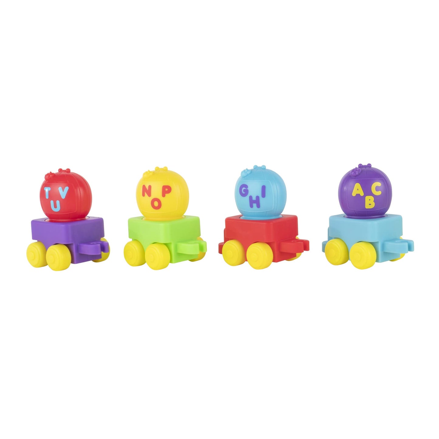 Cocomelon Musical Alphabet Train With Jj-Features With Music,Sounds & Phrases-4 Alphabet Wagons,1 Jj Conductor Figure-Plays Clips Of ‘Abc Song’-Toys For Kids And Preschoolers