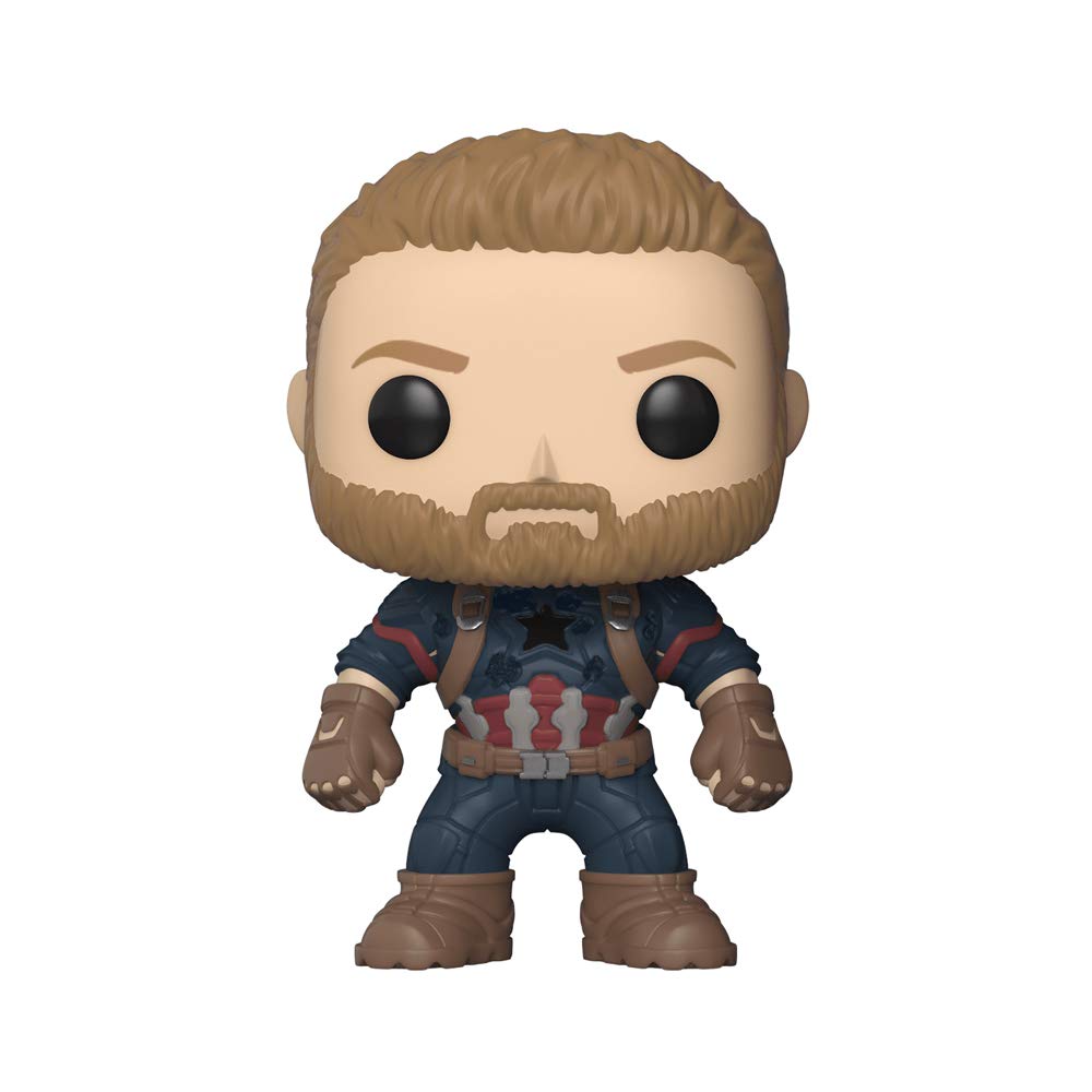 Funko Marvel: Marvel Avengers Infinity War - Captain America - Collectible Vinyl Figure - Gift Idea - Official Merchandise - For Kids & Adults - Movies Fans - Model Figure For Collectors And Display