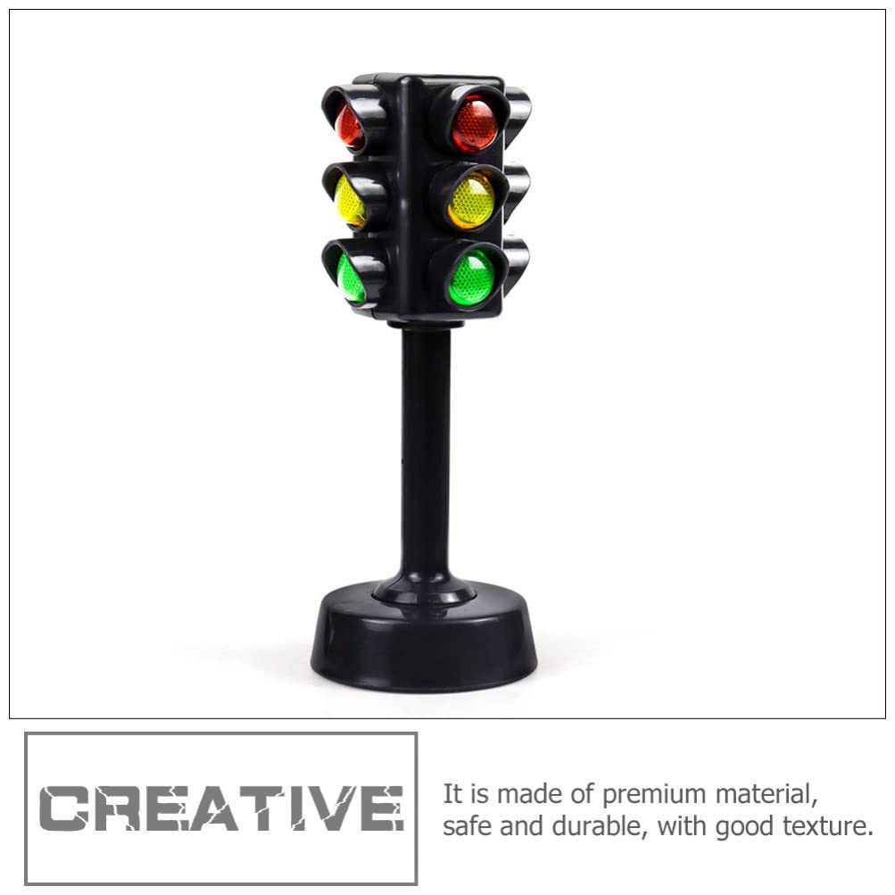 Gadpiparty Miniature Toys 12pcs Toy Traffic Lights for Kids Traffic Signals Light Model Lamp Toys Early Education Playthings Sim