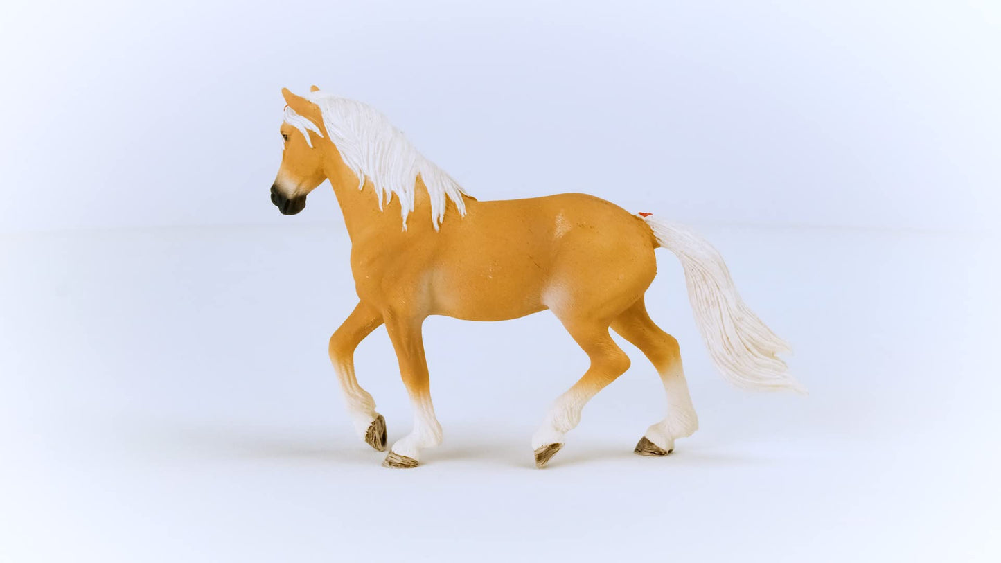 Schleich Horse Club 2023 Authentic Haflinger Mare Riding Horse Figurine - Realistic Detailed Riding Horse Mare Toy For Boys And Girls Imagination And Play, Highly Durable Gift For Kids Ages 5+