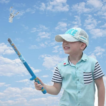 Impulls Unitech Toys Fun Fly Stick Magic Blue Levitation Wand Science Toys Electric Static Wand 10 Flying Shapes