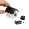 Miniature Dog House With Dog Bowl & Dog Food 1:12 Scale Dollhouse Furniture Accessories Wooden Pet House Set Garden Scene Decora