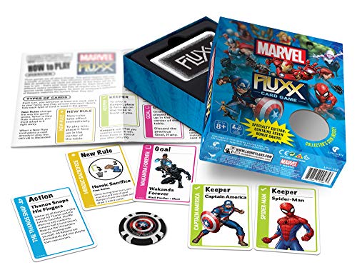 Looney Labs Marvel Fluxx Specialty Edition Card Game
