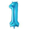 Tellpet Blue Number 1 Balloon, 40 Inch