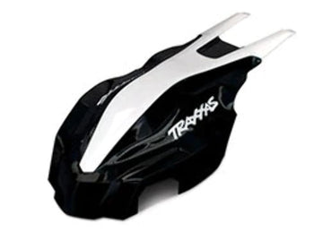Traxxas Aton Front Canopy, Black/White