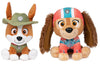 Bundle Of 2 Paw Patrol 6'' Embroidered Plush Stuffed Animal Characters, Tracker And Liberty