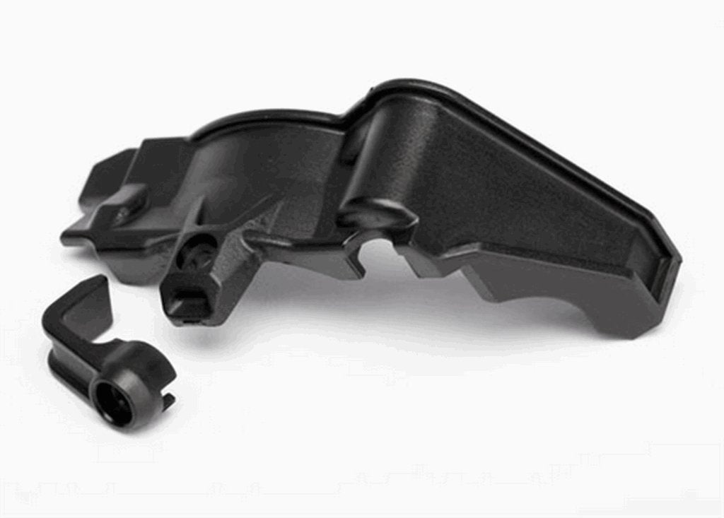 Traxxas TRA7477 Black Gear Cover, Wire Retainer: 1/10 Rally VXL