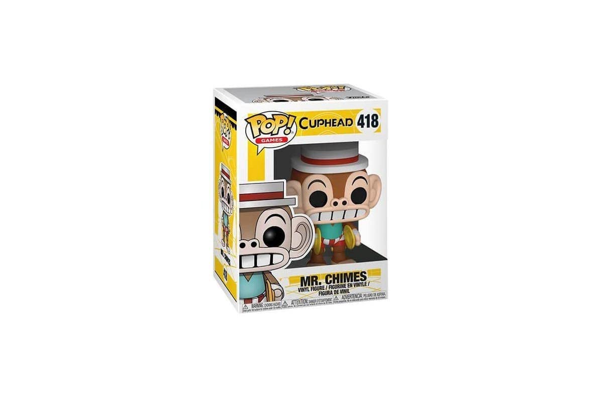 Pop Funko Cuphead Mr. Chimes Exclusive Vinyl Figure