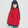 XiDonDon 30CM / 45CM / 60CM Doll Clothes 1/3 1/4 1/6 BJD Doll Accessories BJD SD DIY Fashion Hoodie Toys Dolls Clothing (1/4,Red