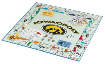 Late For The Sky University Of Iowa - Iowaopoly,Black, Gold