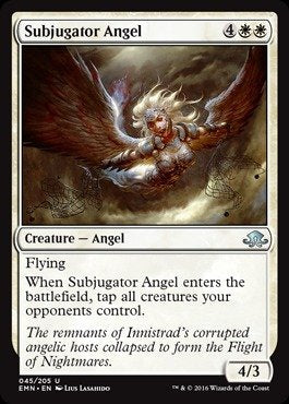 Magic The Gathering - Subjugator Angel (045/205) - Eldritch Moon