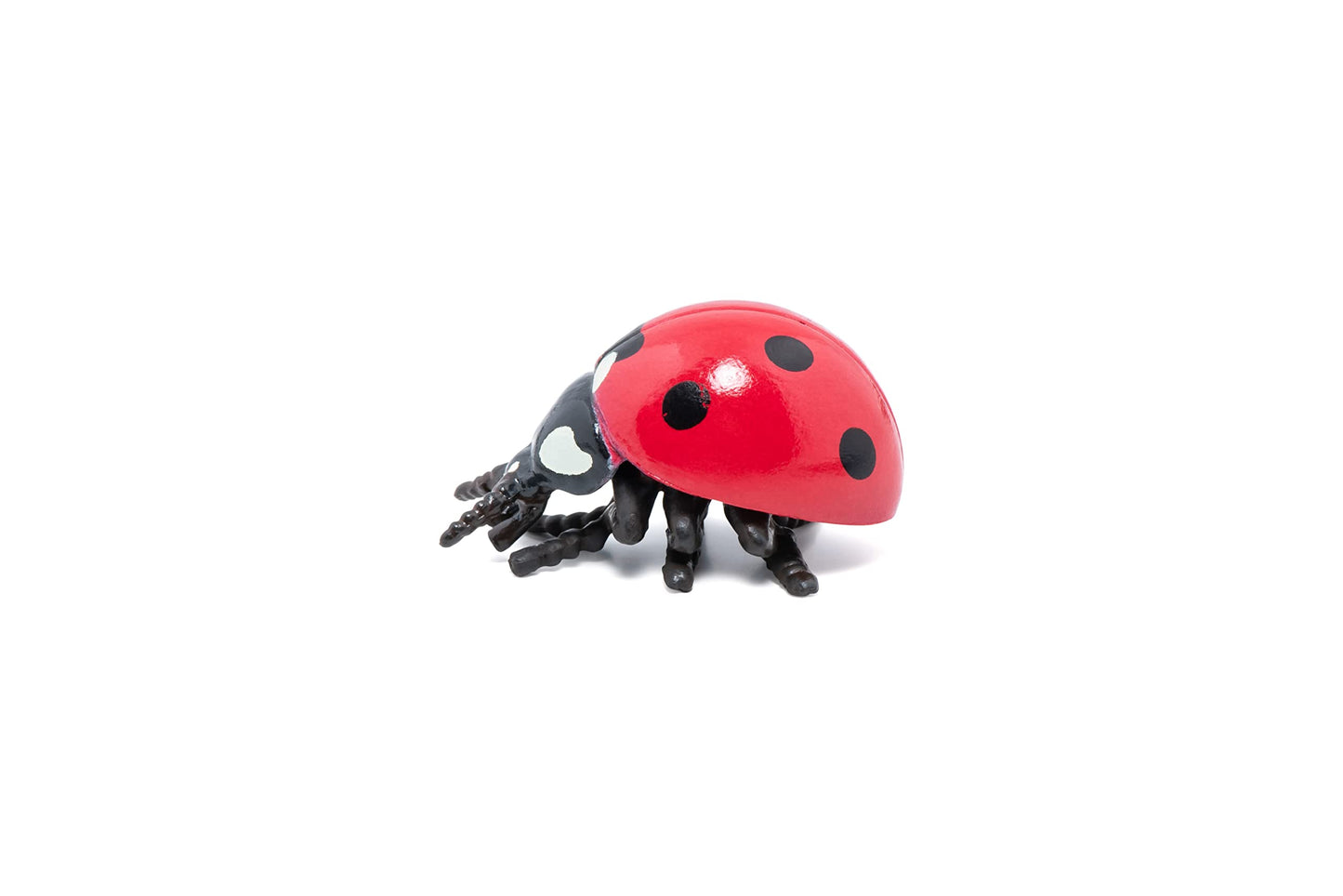 Papo Ladybug Figurine - Hand-Painted Collectible - Red Vinyl - For Children 3+