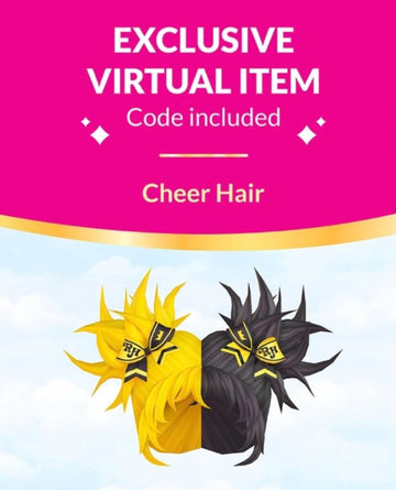 Royale High 3 School Spirit Fashion Pack: Cheerleading - Dark Series 1-1 Figure With 15 Accessories - Wings Become Rings - Vi