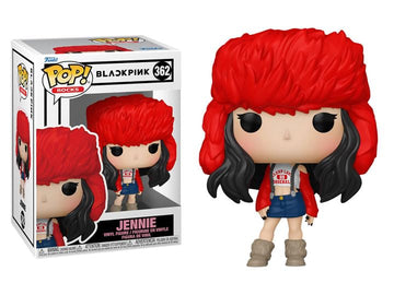 Pop Rocks: Blackpink - Jennie Funko Vinyl Figure (Bundled With Compatible Box Protector Case), Multicolored, 3.75 Inches