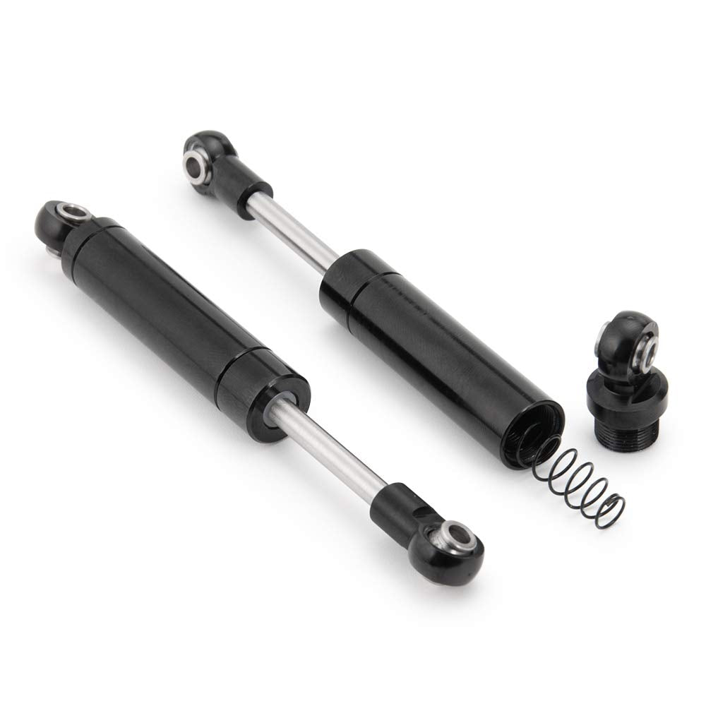 RCLions 4pcs RC Shock Absorber Damper 100mm Internal Spring for 1/10 RC Crawler Car TRX4 SCX10 D90 Upgrade Parts (100mm)