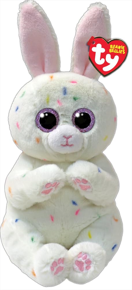 Ty Beanie Bellie Meringue - White Easter Bunny - 6''