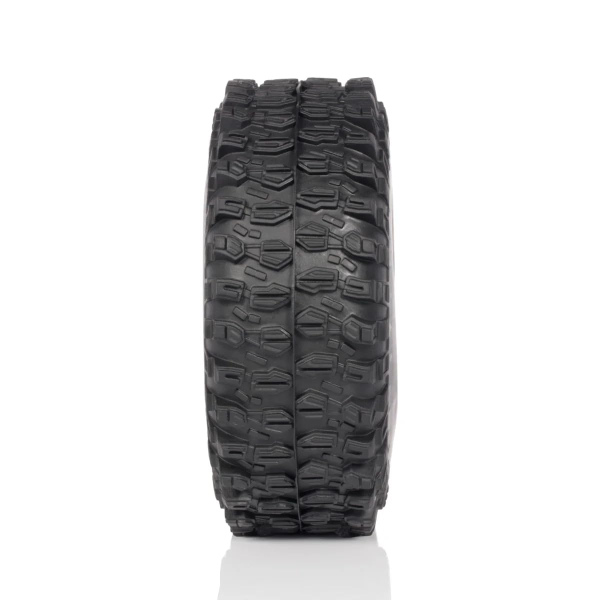 4Pcs Rubber 120x44mm 1/10 RC Crawler 1.9 Tires with Foam Inserts for Gen7 Gen8 SCX10 TRX4 Upgrades (E-120x44mm)