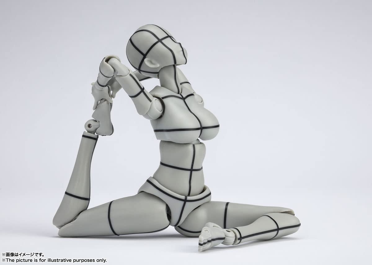 Tamashii Nations - Kentaro Yabuki - Body Chan Wire Frame (Gray Color Version), Bandai Spirits S.H.Figuarts Action Figure