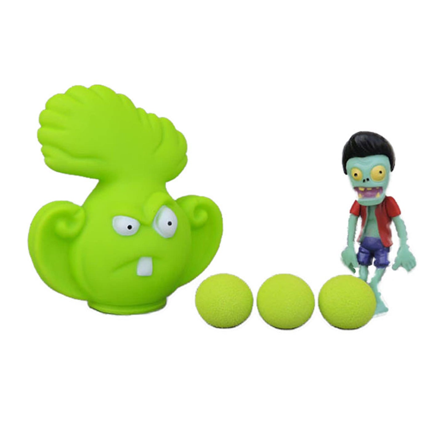Jhesao 4 Pcs Plants Pvz Toys Action Figures Zombies Toys Mini Pvz Ice Pea Set 1 2 Series Great Gifts For Kids And Fans, Birthday