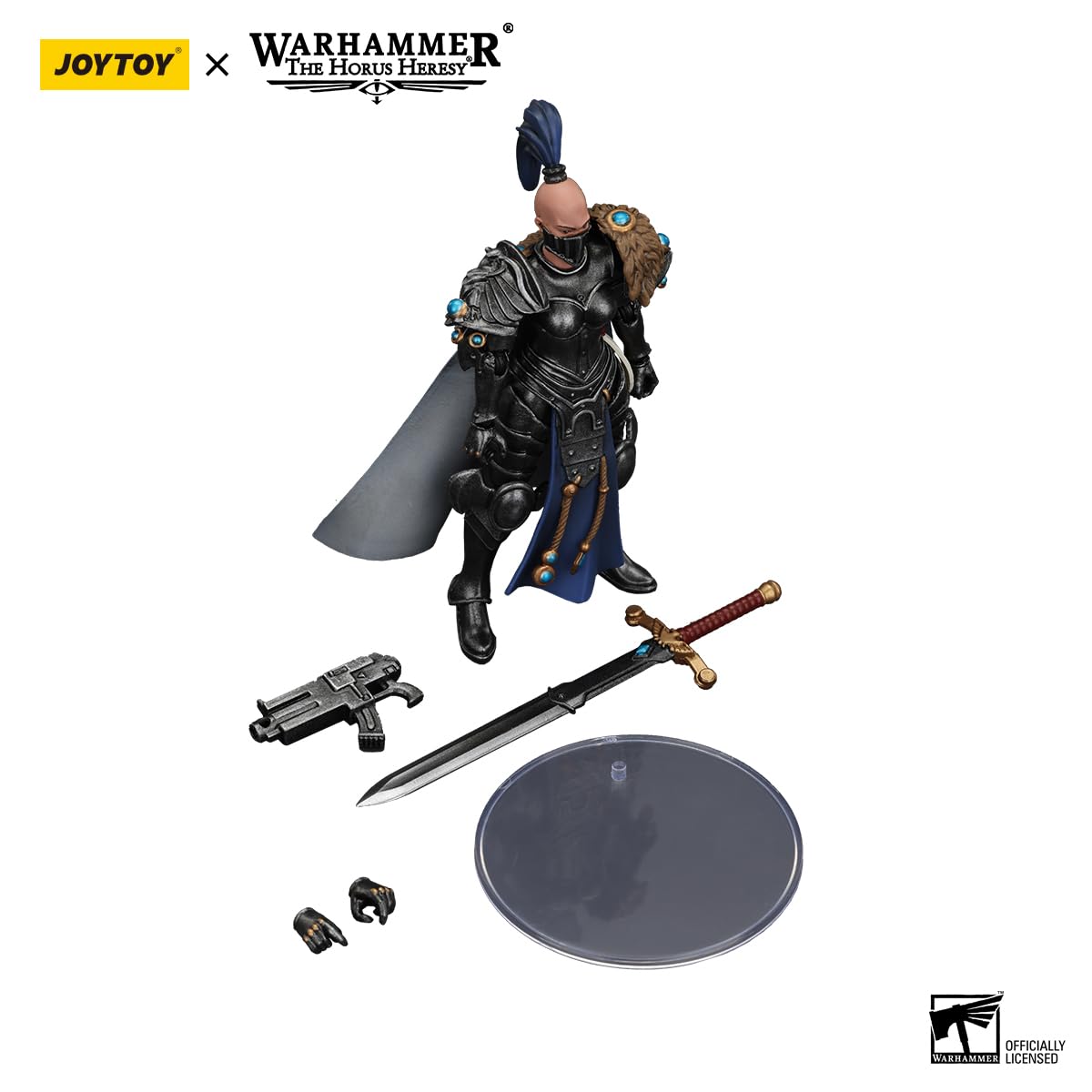 JOYTOY Warhammer Horus Heresy Sisters of Silence Argent Lynx Vigilator Cadre Vigilator 1, 1:18 Scale 4.17in Action Figure Mecha