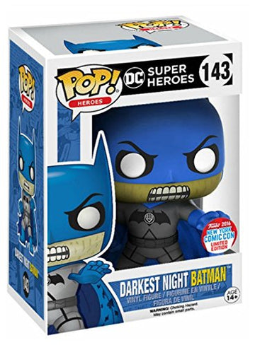 Funko Pop! Darkest Night Batman #143 Nycc Exclusive
