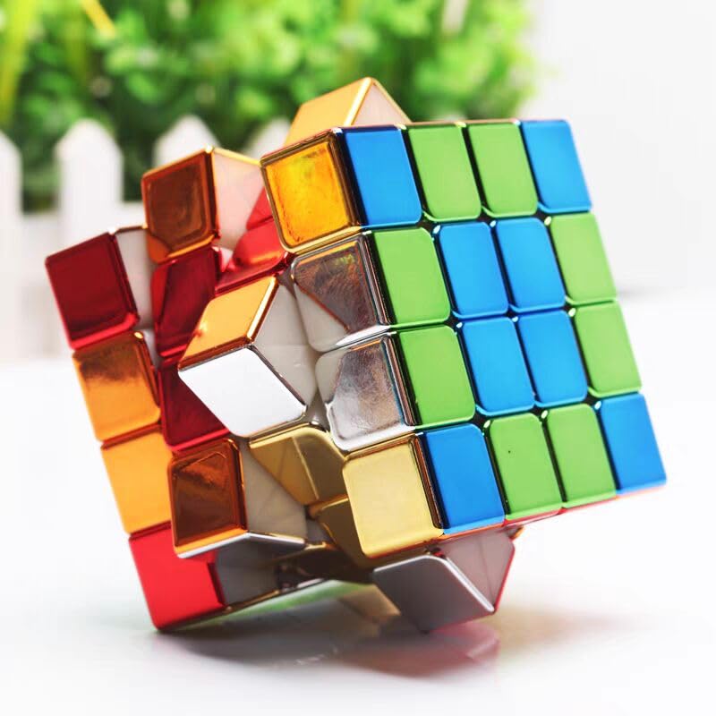 Cuberspeed Shengshou Legend 4X4 Metallic Speed Cube Metallic 4X4X4 Magic Cube Puzzle
