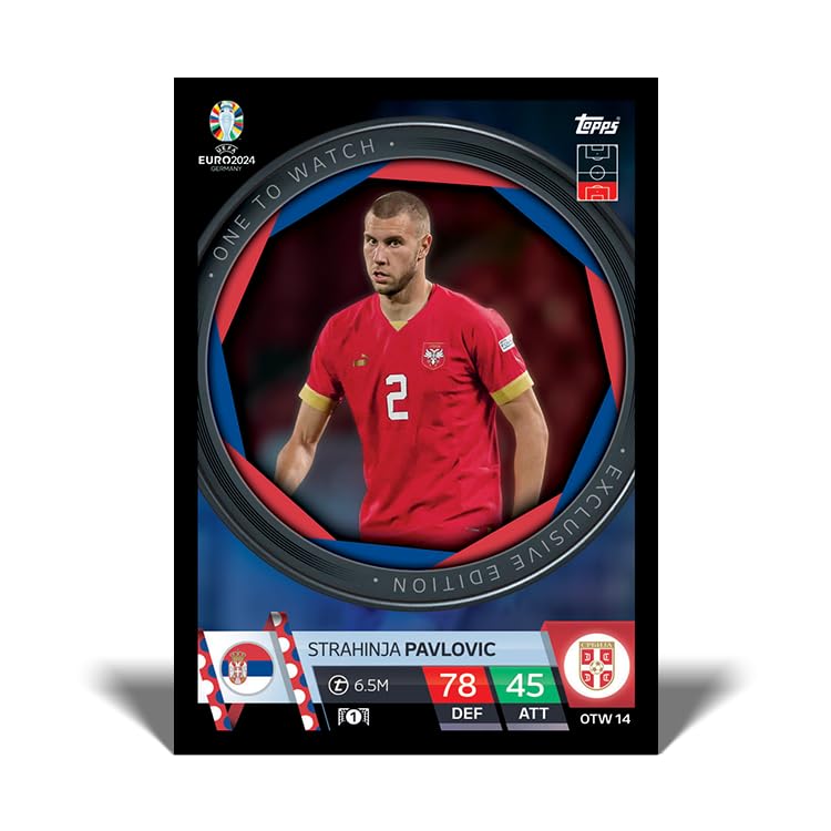 Topps Official Match Attax For 2024 European Football Championship - Tournament Box (30 Exclusive Packages)
