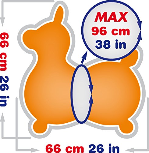 Gymnic Rody Max Bounce Horse (Blue)