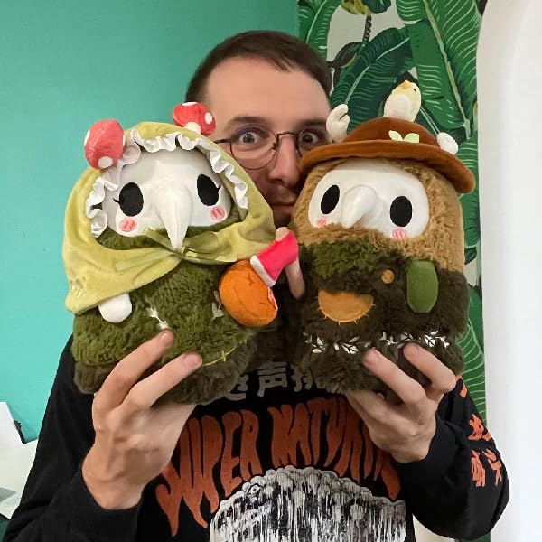 Squishable Mini Woodland Plague Nurse Plush - Green, Polyester, Model 841024122473